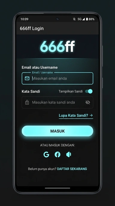 Masuk Akun 666ff untuk Pengguna Android