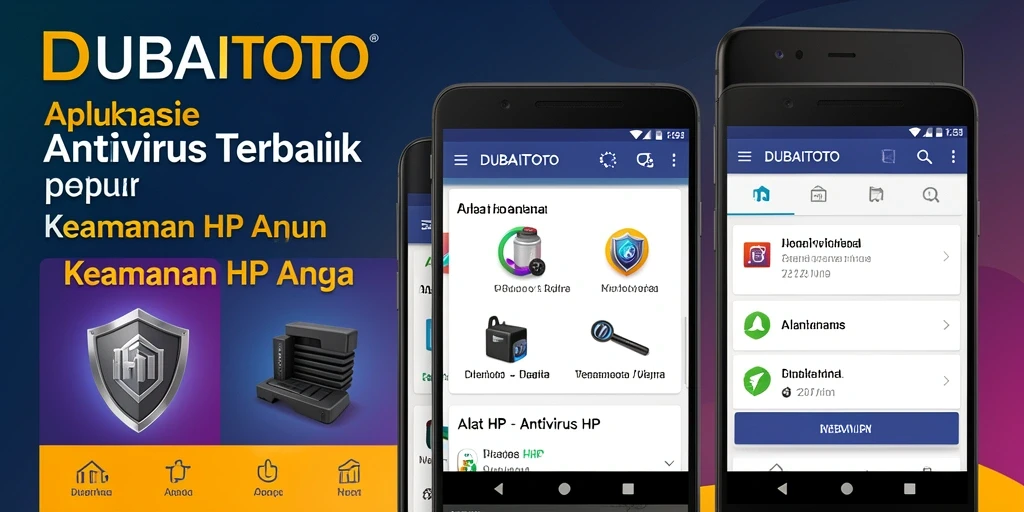 Tampilan antarmuka DUBAITOTO yang intuitif untuk perlindungan antivirus.