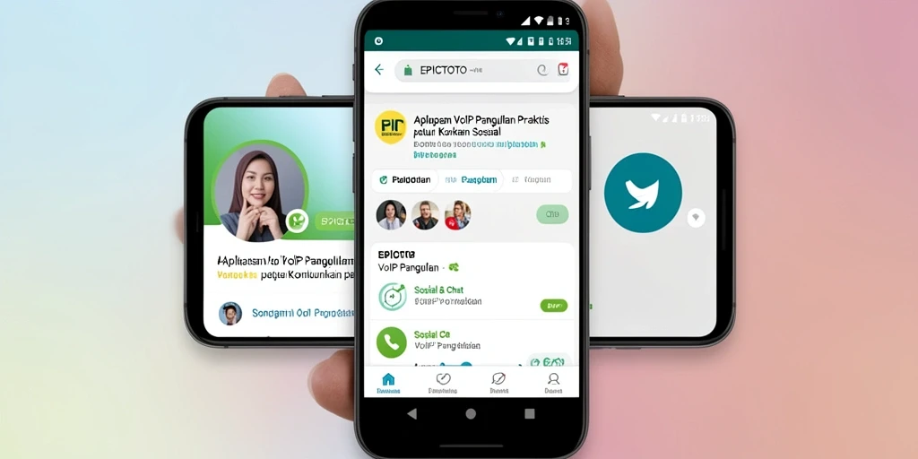 Tampilan antarmuka EPICTOTO untuk VoIP Panggilan yang bersih dan user-friendly.